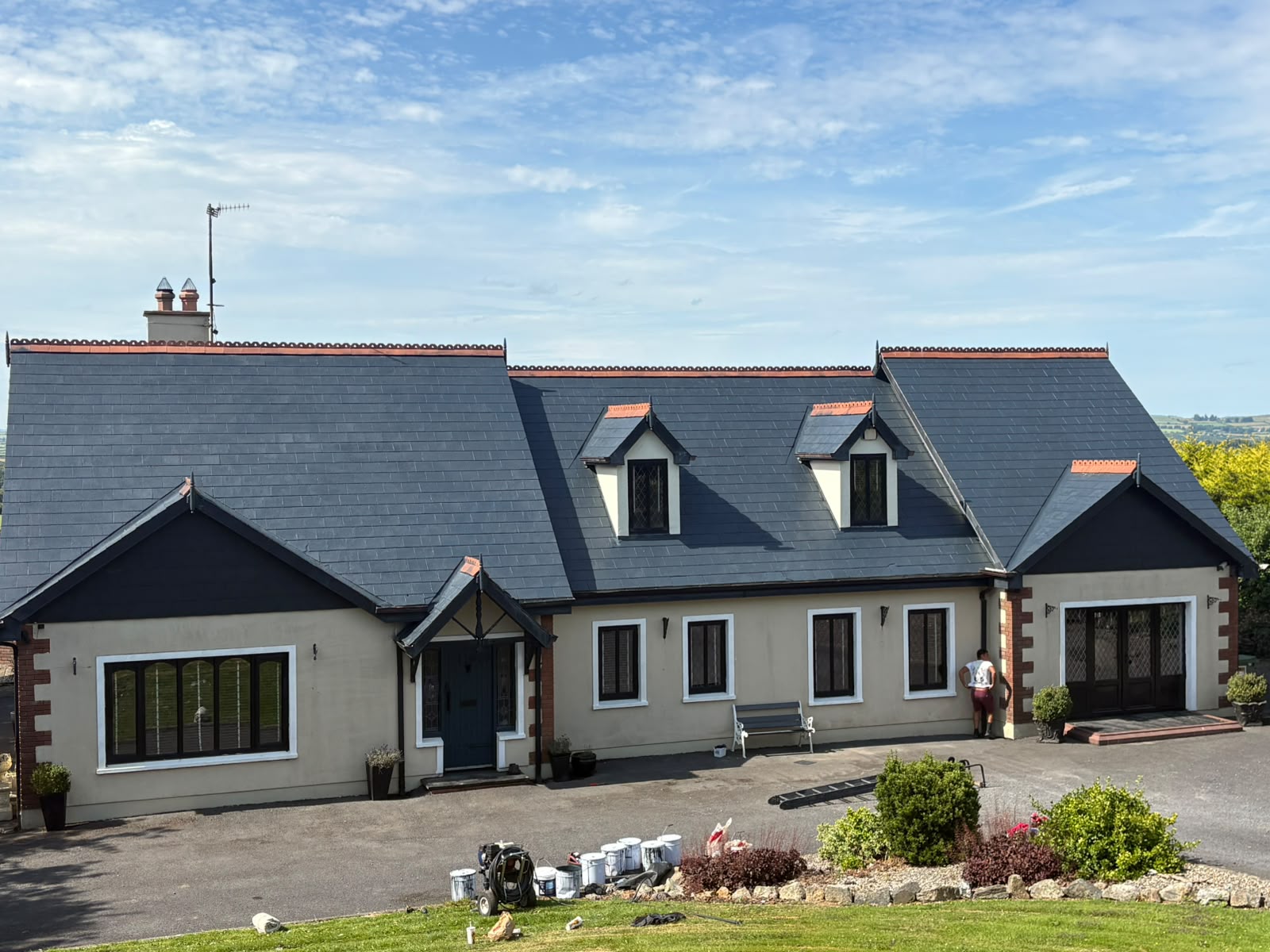 Waterford roof after professional roof painting